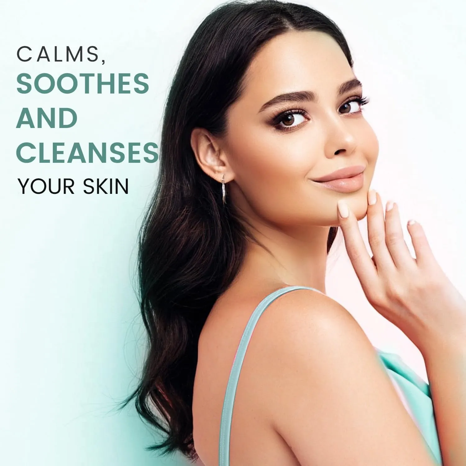 Elemeni Skin Care Cleansing Milk - Vegan Organic Makeup Remover | Ph Balanced Facial Cleanser Removes Dirt & Impurities | Oil Free Eye Makeup Remover & Gentle Cleanser for Sensitive Skin, 4.2 Fl Oz