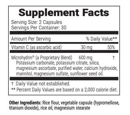 Endurance (Formerly Microhydrin)