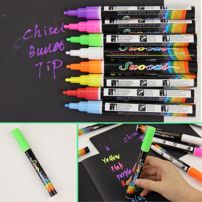 Erasable Liquid Chalk Pens