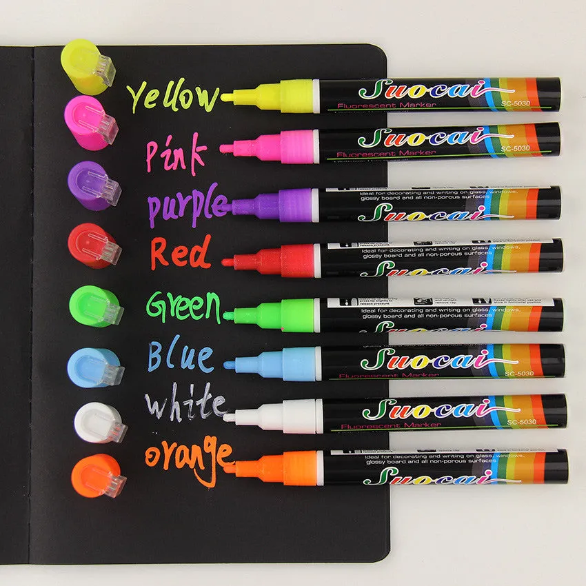 Erasable Liquid Chalk Pens