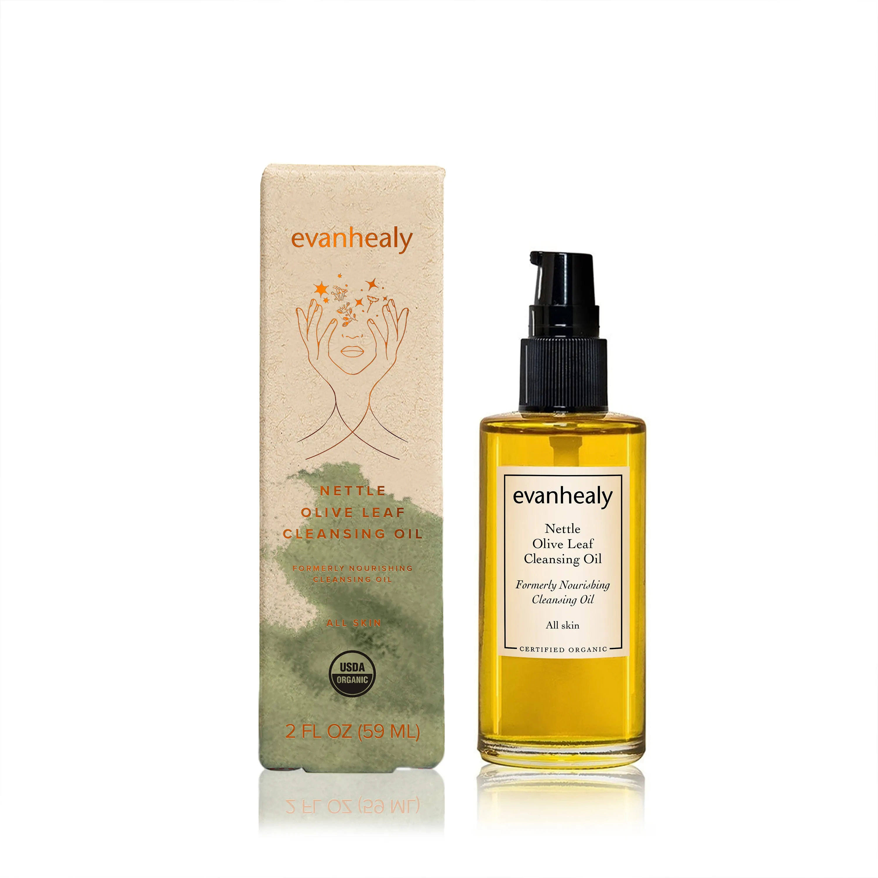 evanhealy Nettle Olive Leaf Cleansing Oil