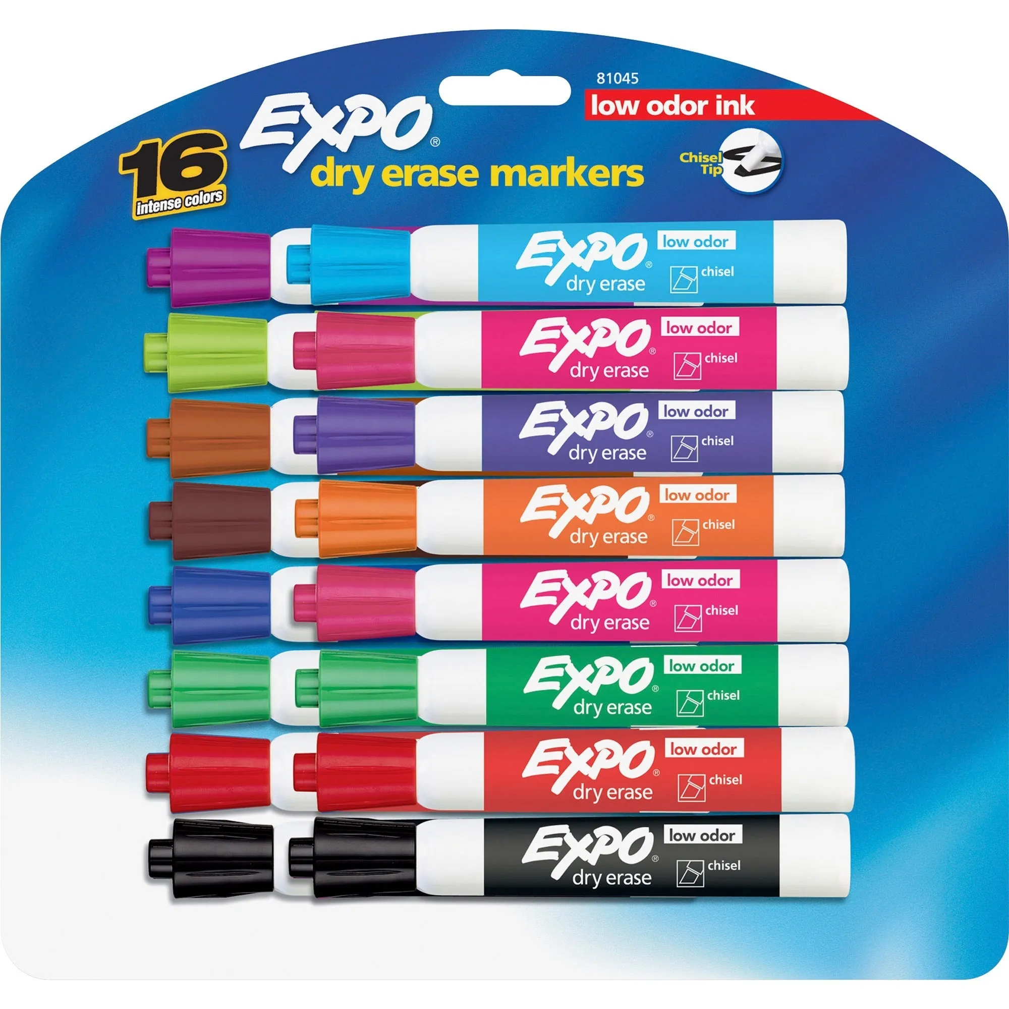 EXPO Low-Odor Dry-erase Markers