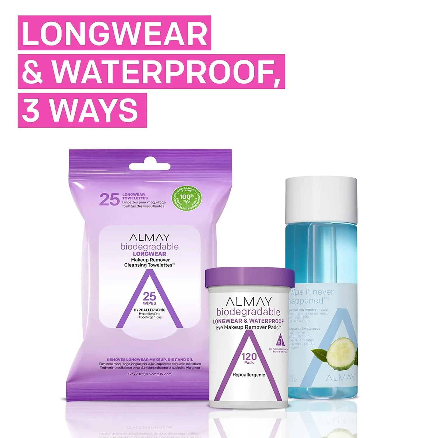 Eye Makeup Remover Liquid, Longwear and Waterproof, Hypoallergenic, Cruelty Free, Ophthalmologist Tested, 4 Fl Oz (Pack of 1)