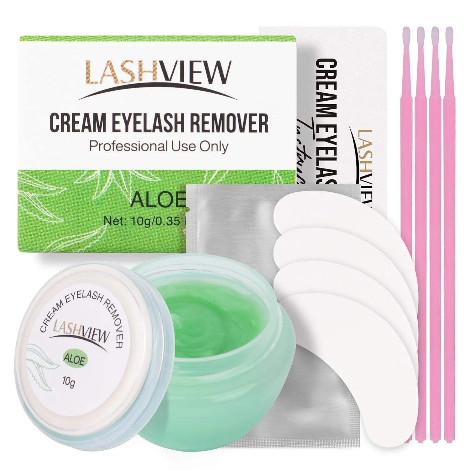 Eyelash Extension Remover Cream, Special LILY Flavor Cream, Lash Extension Remover Cream Professional Eyelash Extensions Remover for Salon,5G
