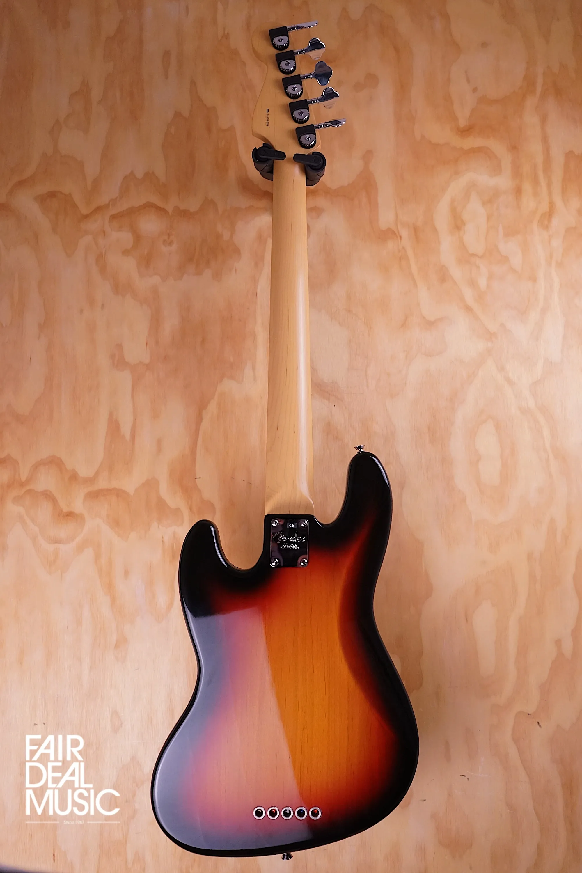 Fender Jazz Bass V with S-1 Switch in Sunburst, USED