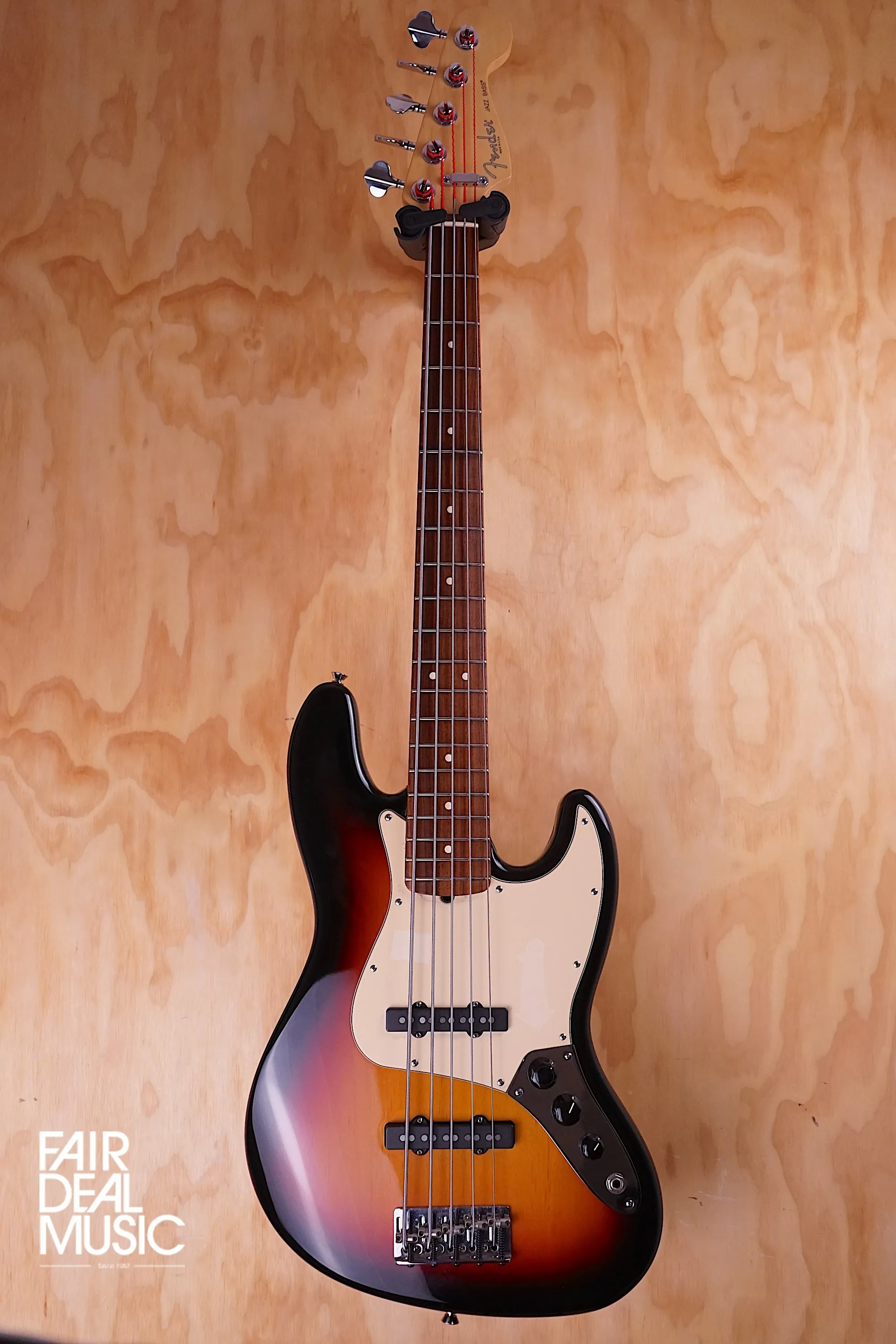Fender Jazz Bass V with S-1 Switch in Sunburst, USED