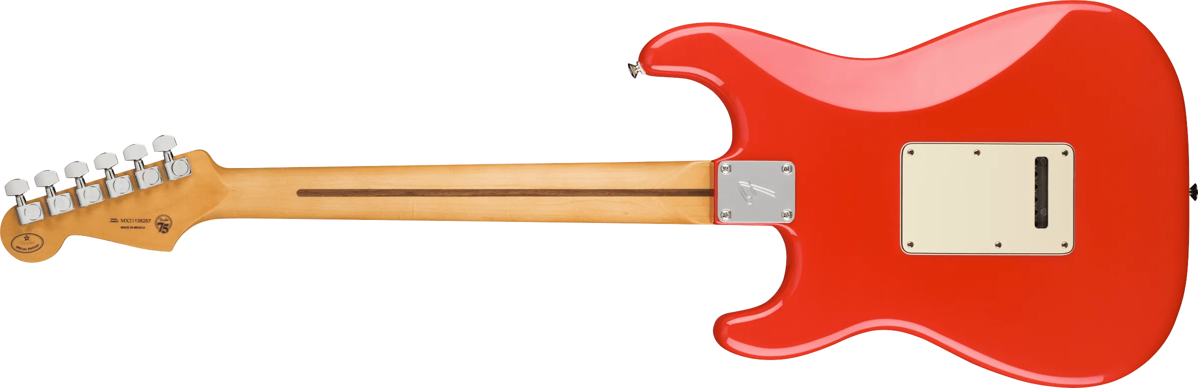 Fender Limited Edition Player Stratocaster® HSS, Maple Fingerboard, Fiesta Red with Matching Headstock