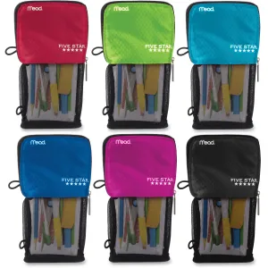 Five Star Stand 'N Store Carrying Case (Pouch) Pencil, Accessories - Assorted
