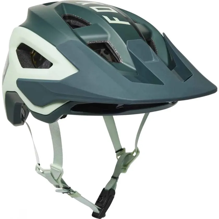 Fox Speedframe Pro Blocked Helmet - Seafoam -