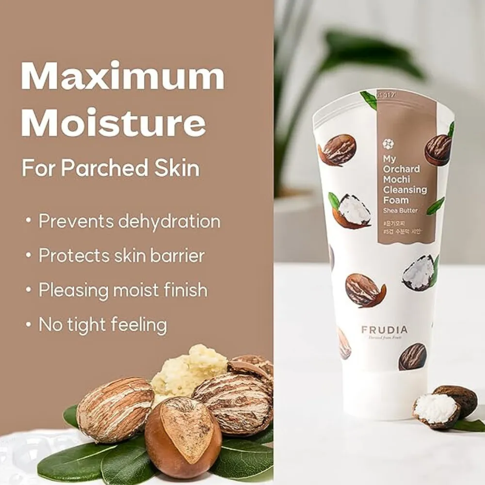 FRUDIA My Orchard Mochi Shea Butter Cleansing Foam 120g