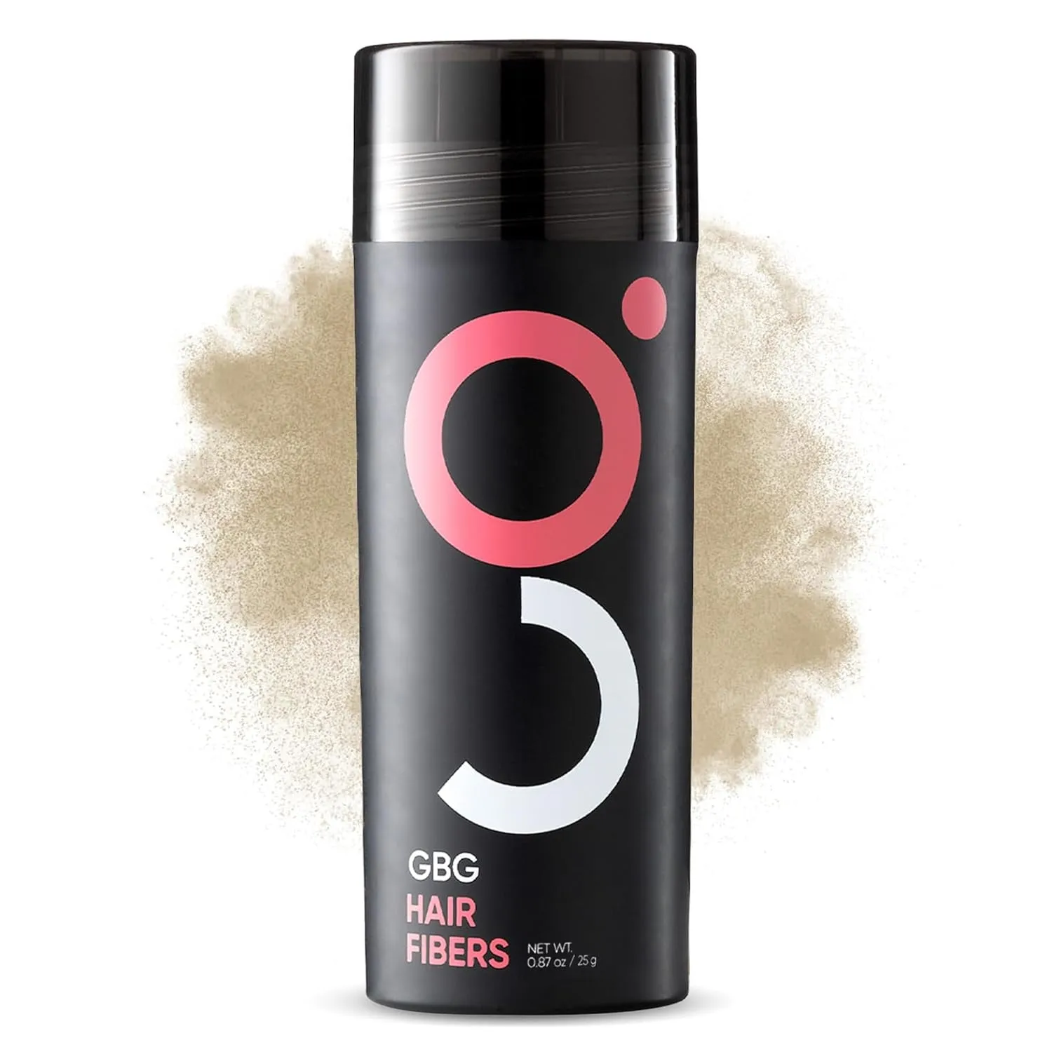 GBG Womens Hair Fibers for Thinning, Fine Hair & Bald Spots, Dark Brown - Thickening Fibers for Instant Cover up & Volume in 30 Seconds, Touch up and Thickener for Women & Men 25G - Cruelty Free