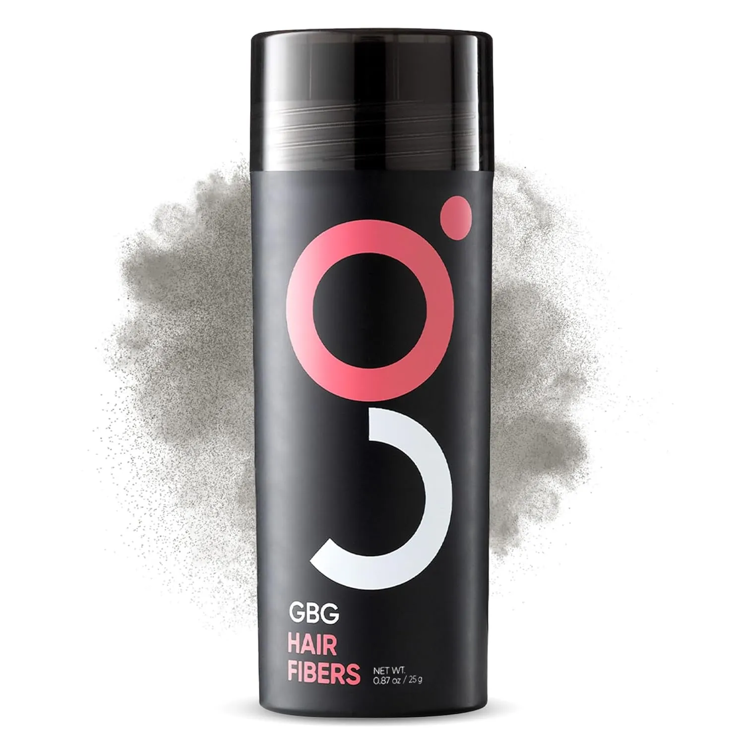 GBG Womens Hair Fibers for Thinning, Fine Hair & Bald Spots, Dark Brown - Thickening Fibers for Instant Cover up & Volume in 30 Seconds, Touch up and Thickener for Women & Men 25G - Cruelty Free