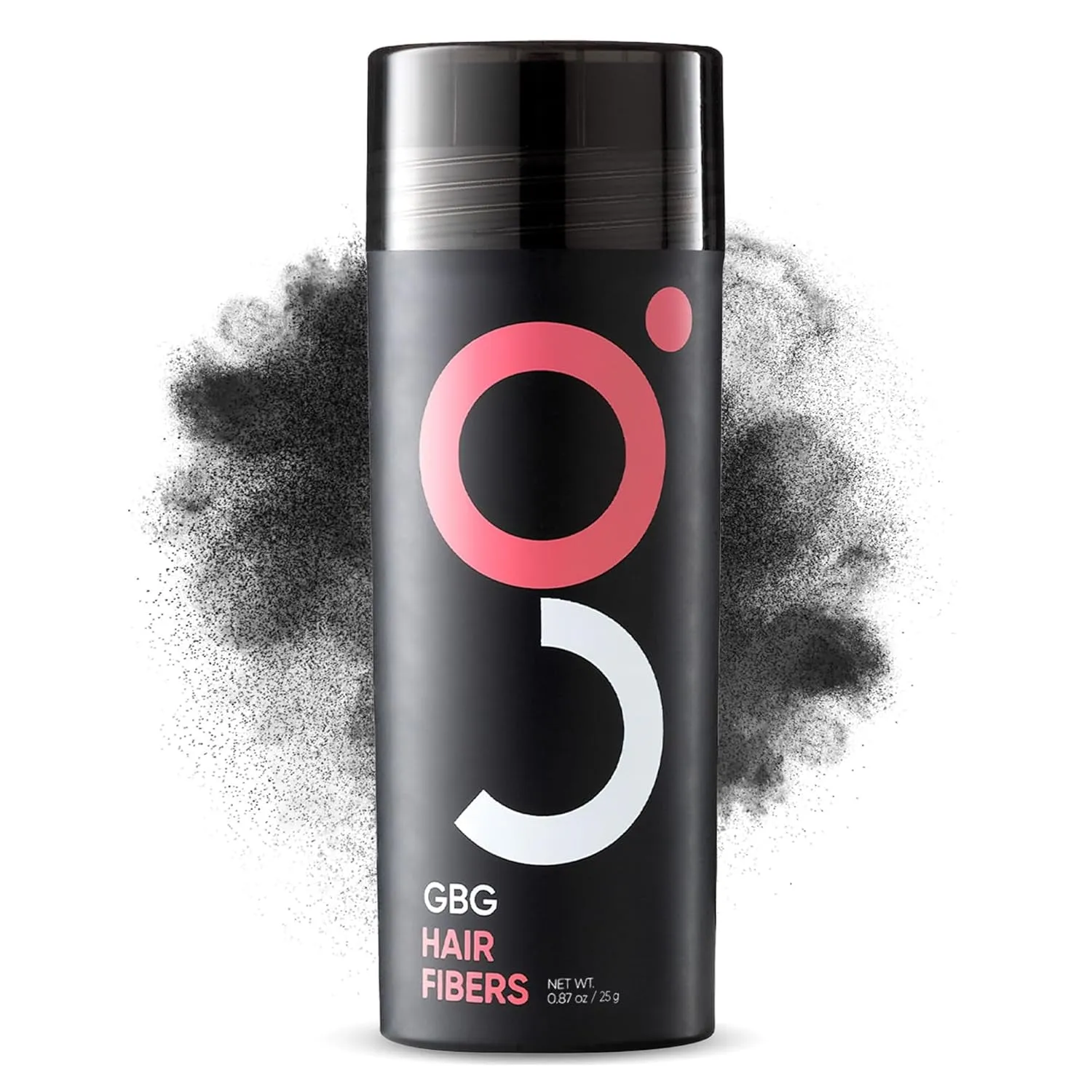 GBG Womens Hair Fibers for Thinning, Fine Hair & Bald Spots, Dark Brown - Thickening Fibers for Instant Cover up & Volume in 30 Seconds, Touch up and Thickener for Women & Men 25G - Cruelty Free