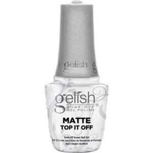 Gelish Matte Top It Off / 0.5 oz.