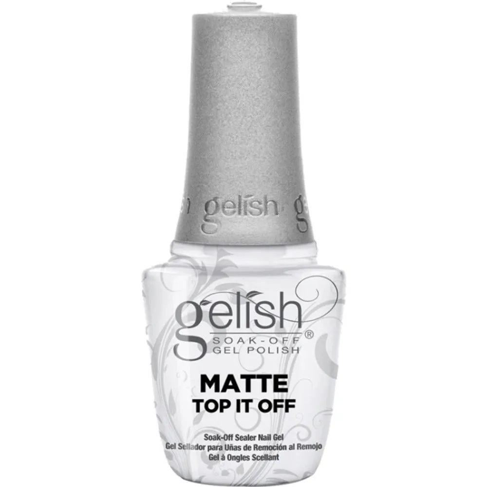 Gelish Matte Top It Off / 0.5 oz.
