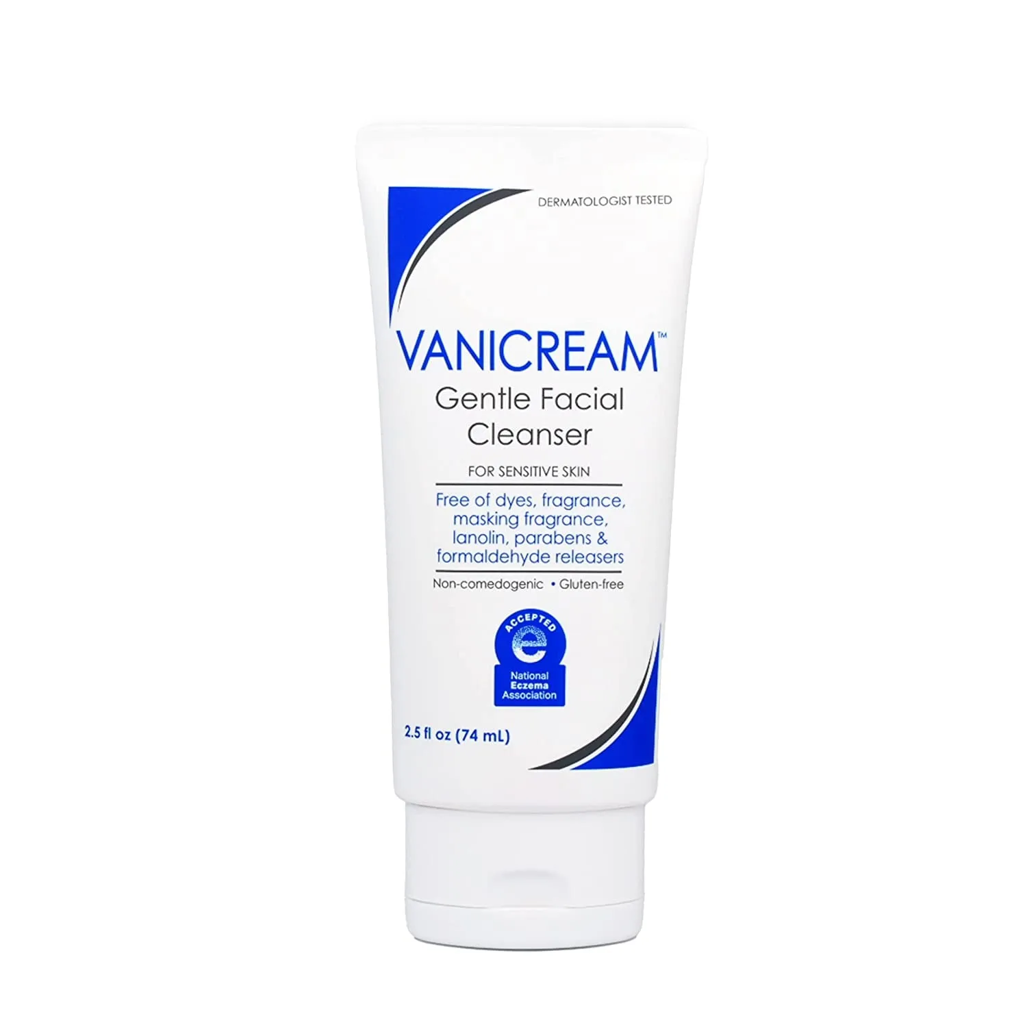 Gentle Facial Cleanser with Pump Dispenser - 8 Fl Oz - Formulated without Common Irritants for Those with Sensitive Skin