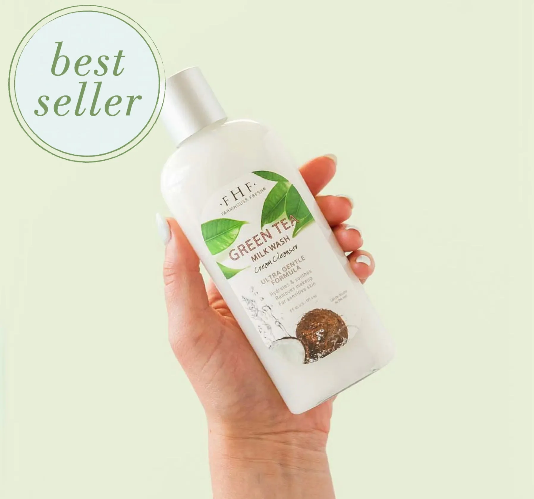 Green Tea Milk Wash