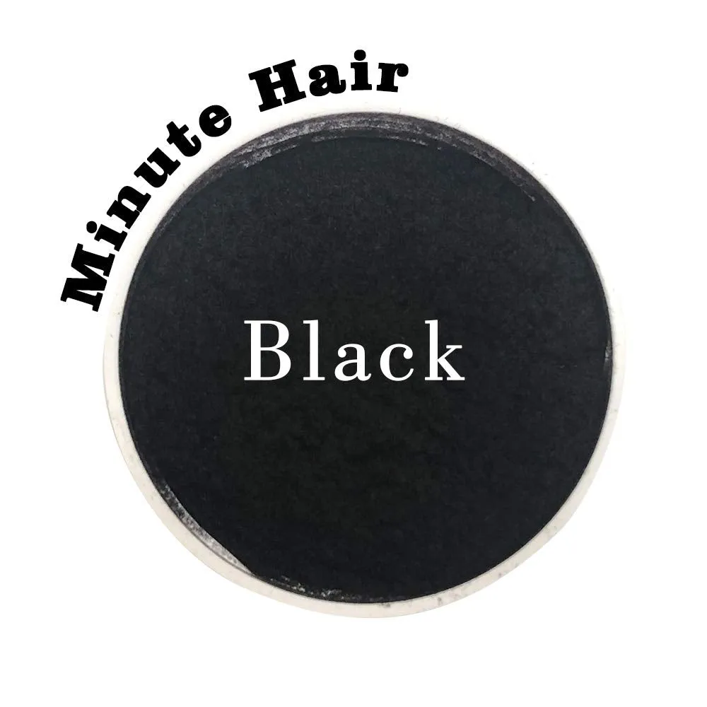 Hair Building Fibers , Hair Loss Concealer Black 57 Grams (2 Oz) Minute Refill Are Compatible with All Hair Fiber Applicator Bottles