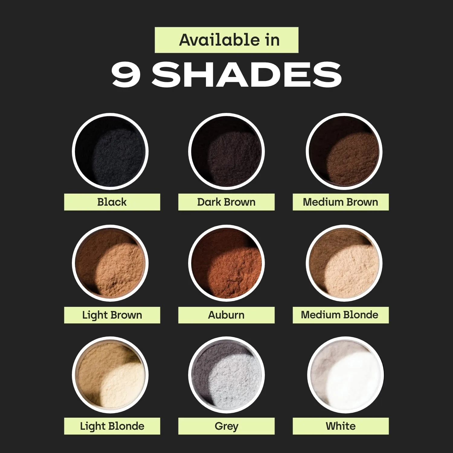 Hair Building Fibers, Medium Brown, 27.5G | Fill in Fine or Thinning Hair | Instantly Thicker, Fuller Looking Hair | 9 Shades for Men & Women