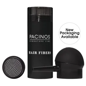 Hair Fiber Kit - Conceal Thinning Hair Instantly with Fiber Hold Spray - Black