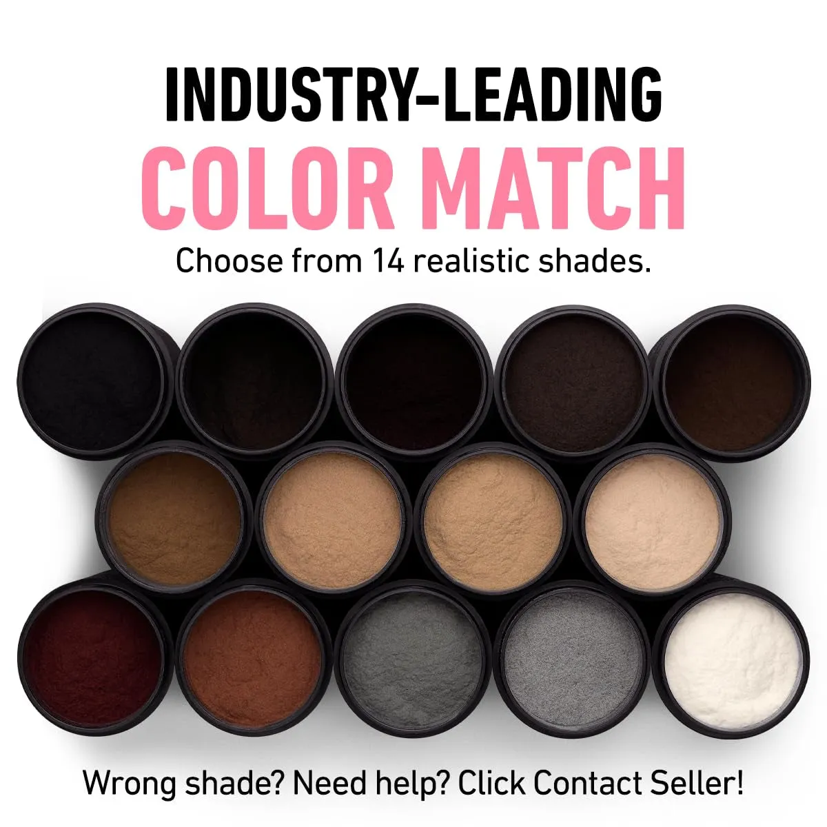Hair Fibers (28G) - Fill in Thinning and Fine Hair for an Instantly Fuller, Thicker Look - 14 Shades for Women & Men - Dark Brown