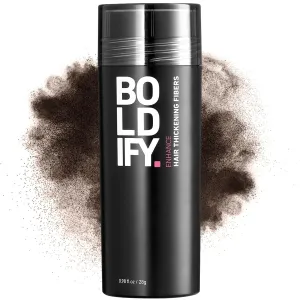 Hair Fibers (28G) - Fill in Thinning and Fine Hair for an Instantly Fuller, Thicker Look - 14 Shades for Women & Men - Dark Brown
