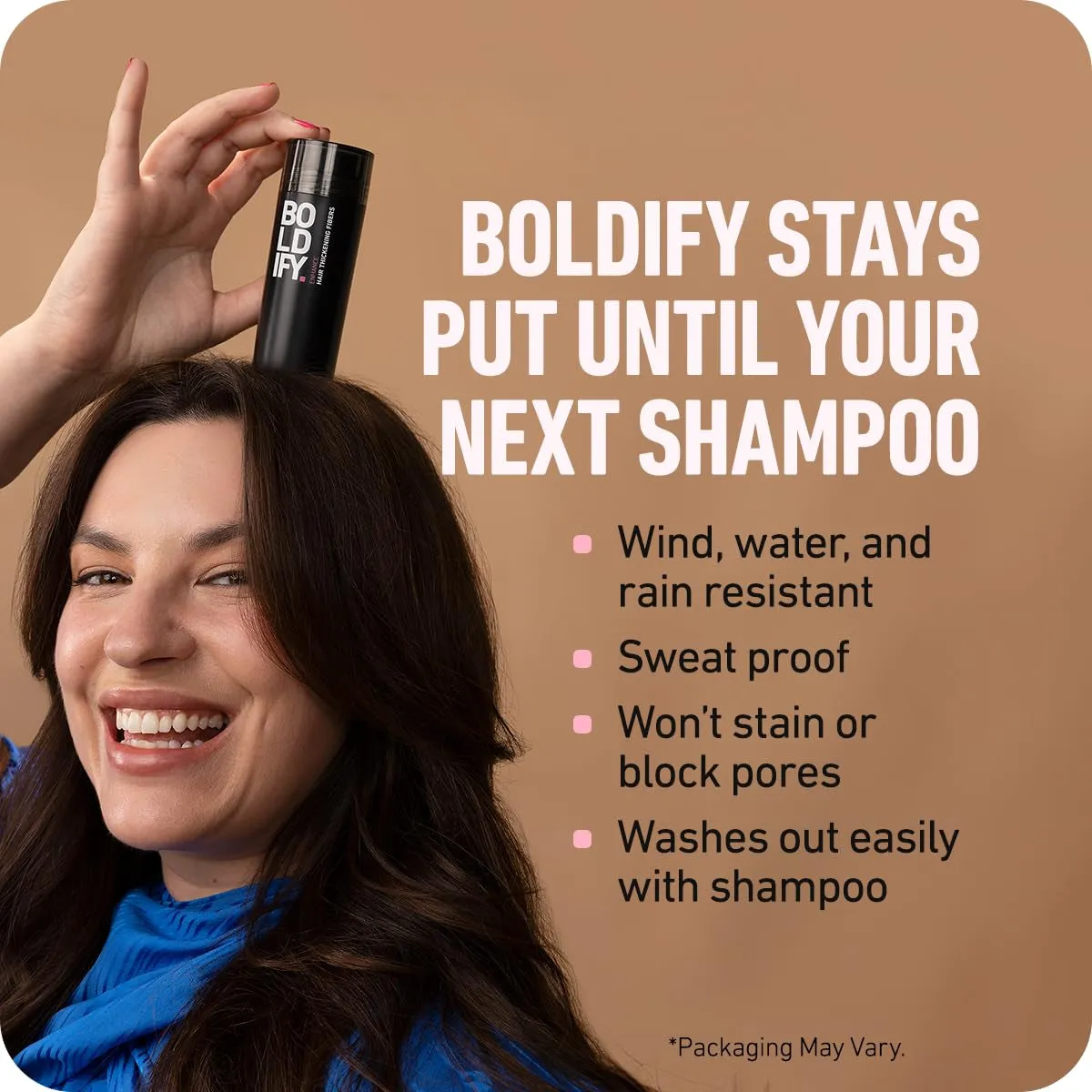 Hair Fibers (28G) - Fill in Thinning and Fine Hair for an Instantly Fuller, Thicker Look - 14 Shades for Women & Men - Dark Brown