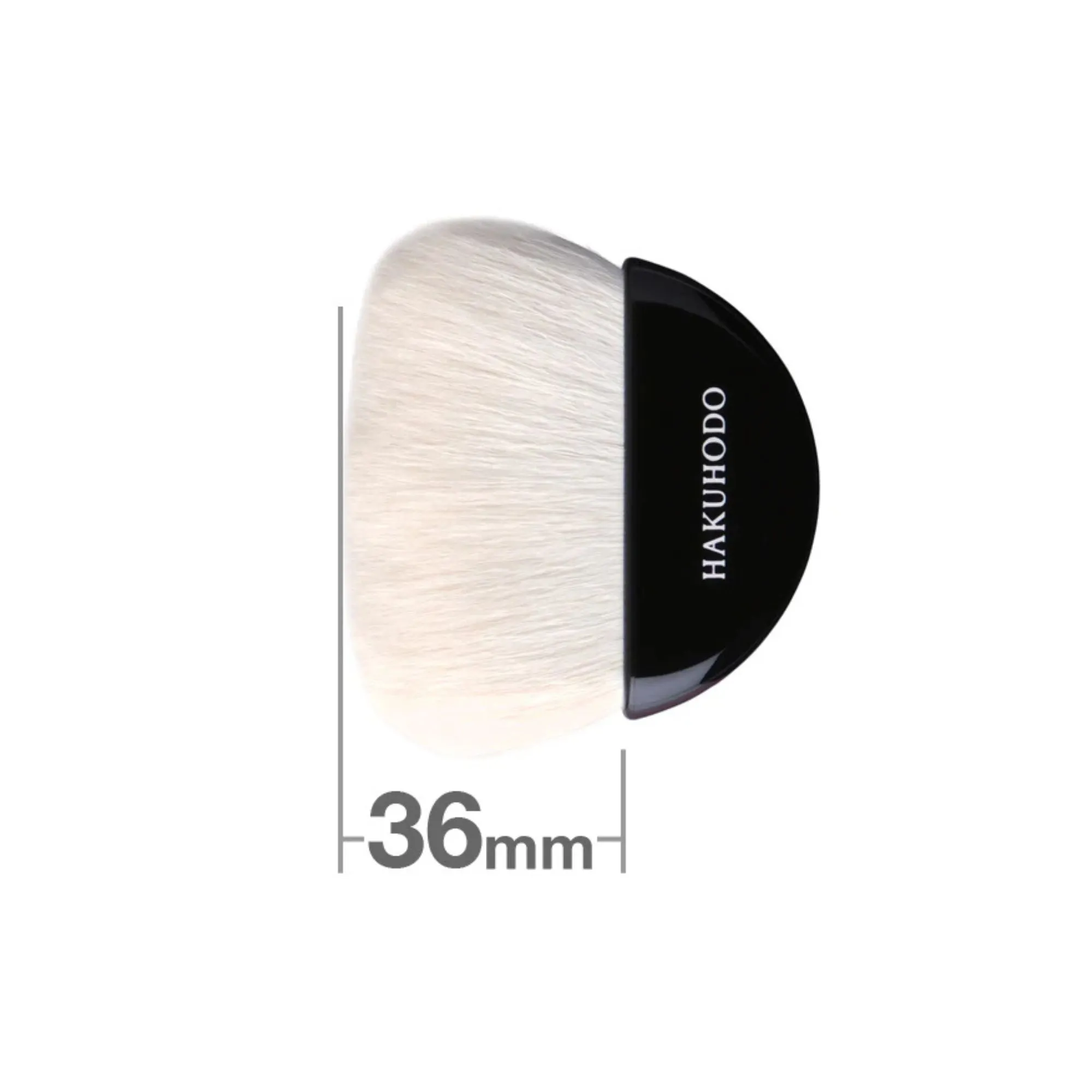 Hakuhodo Fan Brush (White Natural Bristles)