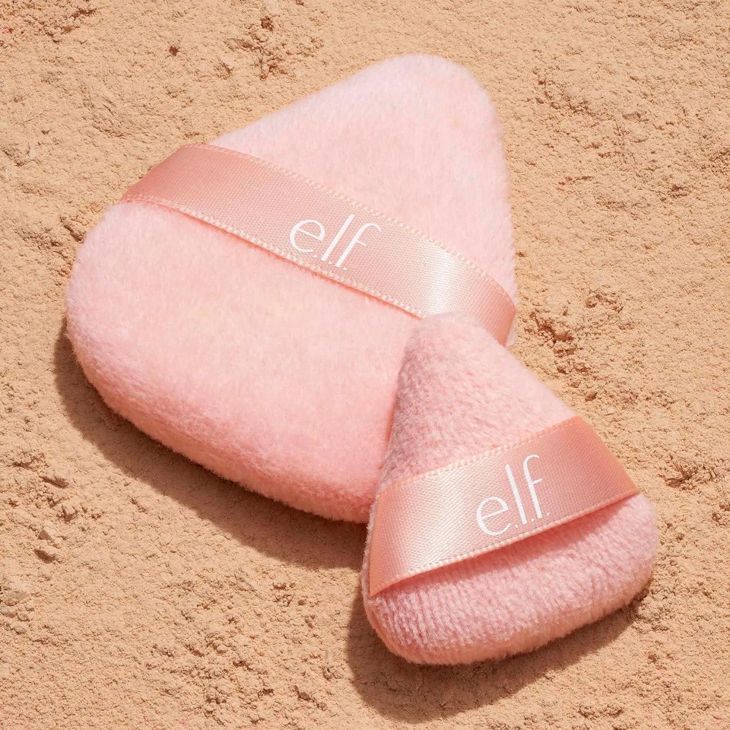 Halo Glow Pinkie Puffs, Finger-Sized, Mini Puff for Applying Loose & Pressed Powders, Soft, Reusable & Washable, Vegan & Cruelty-Free, Set of 3