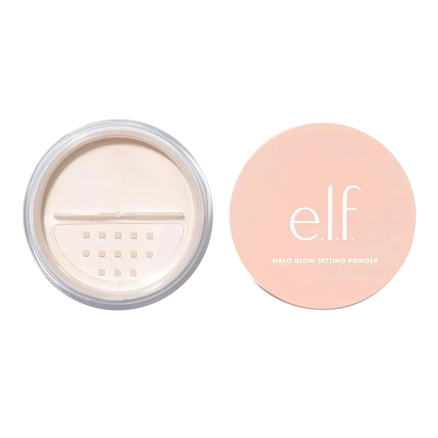 Halo Glow Soft Focus Setting Powder, Silky Setting Powder for Creating Soft Glow without Shine, Smooths Pores & Lines, Light