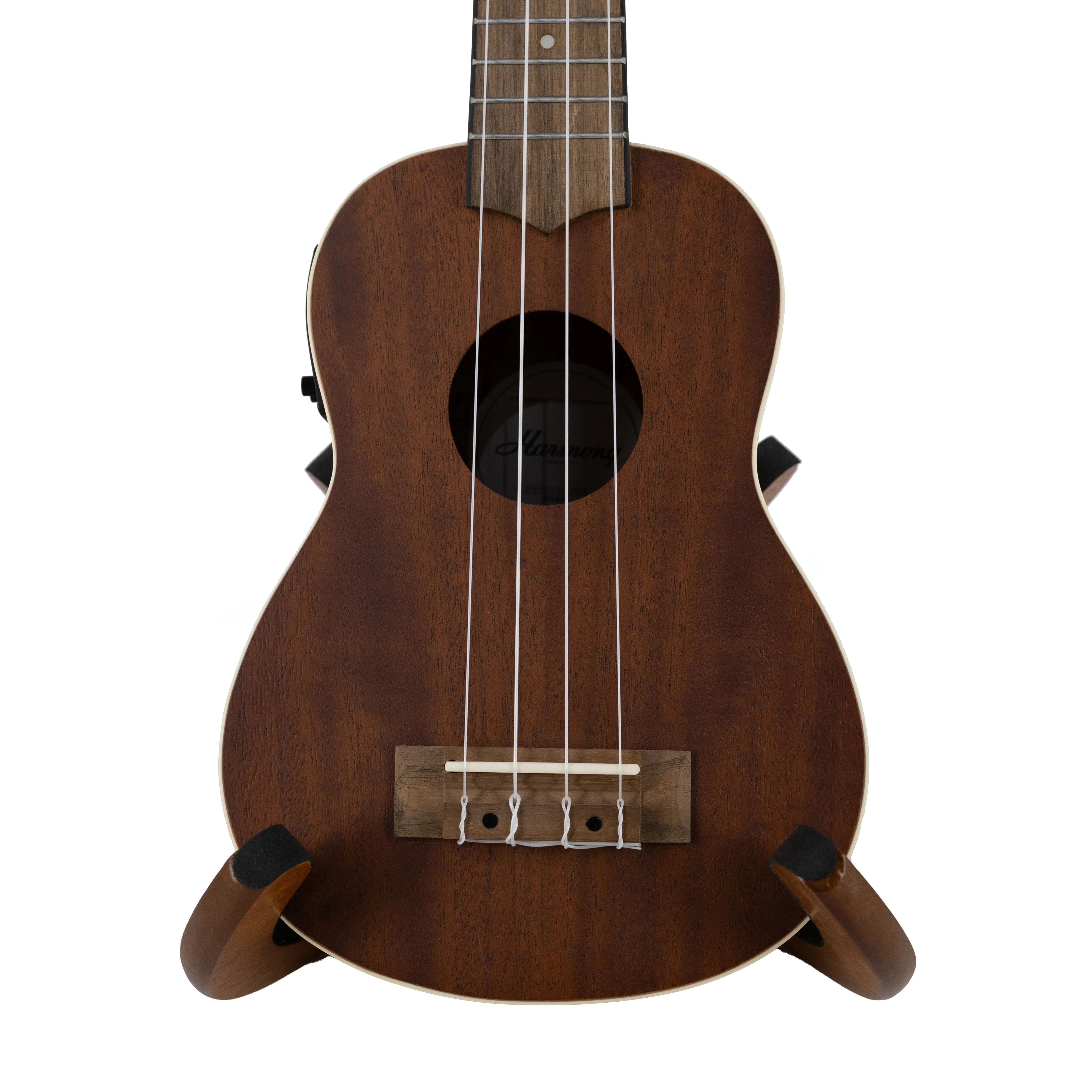 Harmony Foundation Series e-Sierra Soprano Ukulele w/Bag, Natural Satin