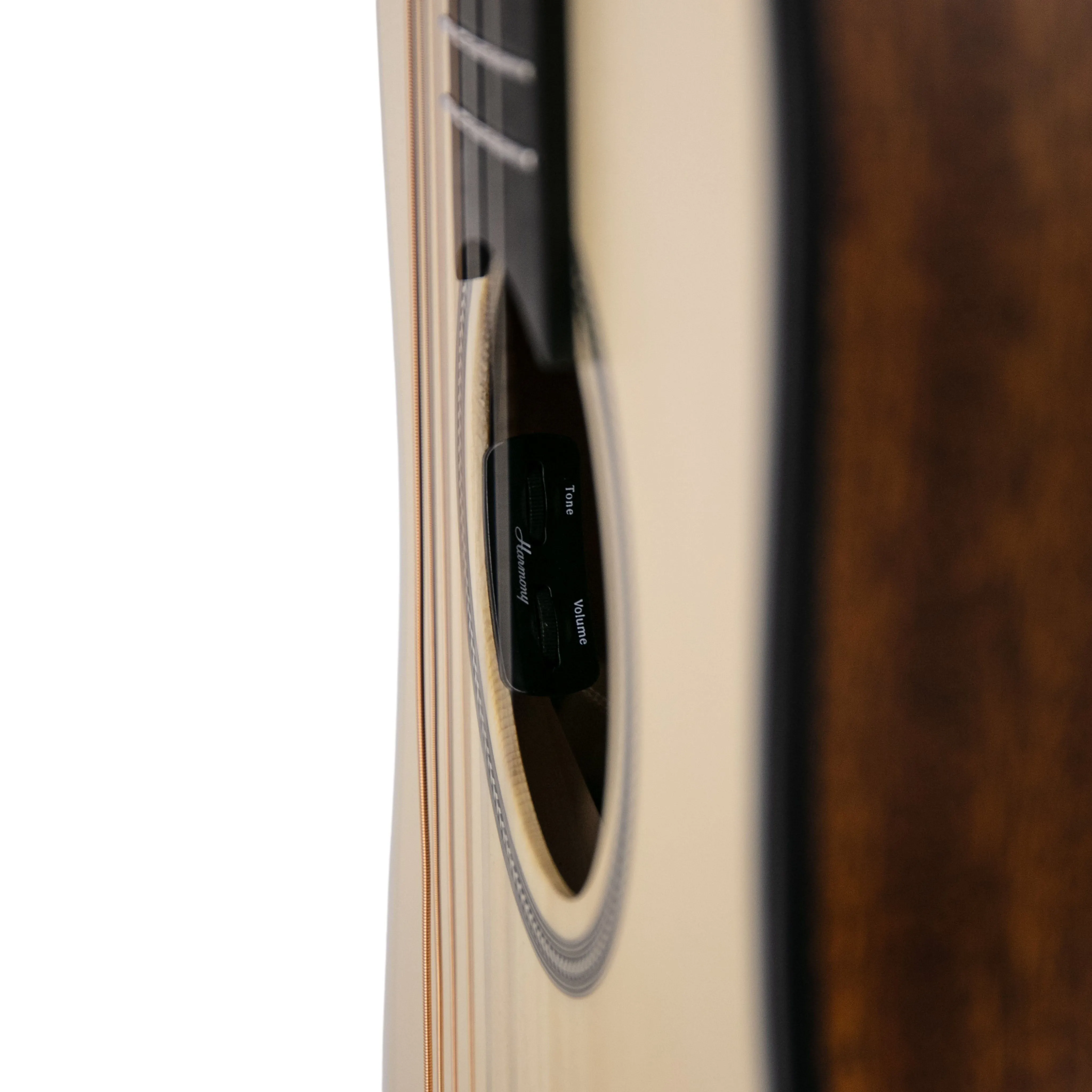 Harmony Foundation Series e-Terra ST Dreadnought Acoustic Guitar, Natural Satin