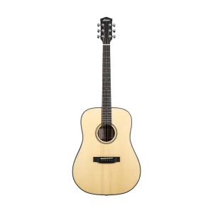 Harmony Foundation Series e-Terra ST Dreadnought Acoustic Guitar, Natural Satin