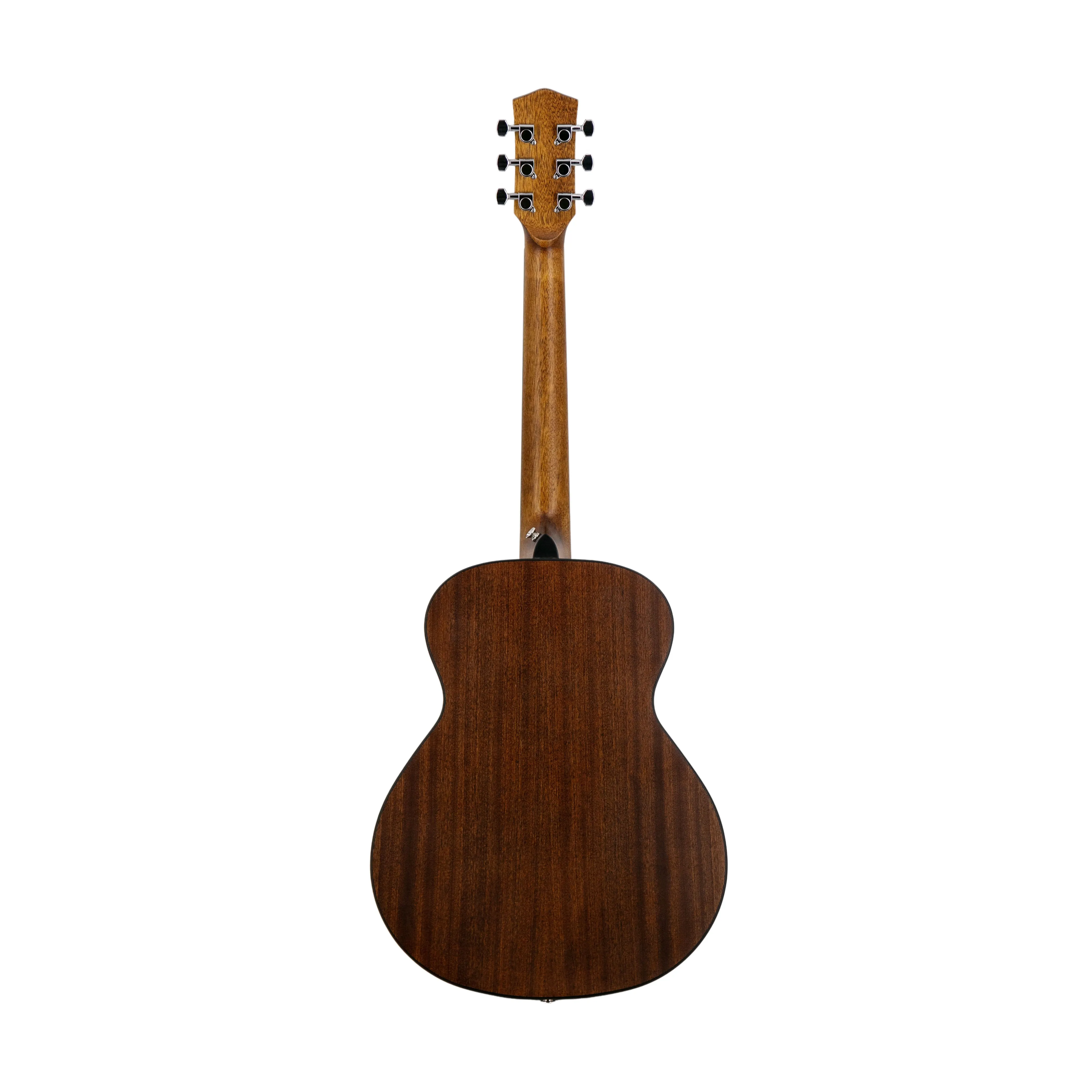 Harmony Foundation Series e-Terra ST Petite OM Acoustic Guitar w/Bag, Natural Satin