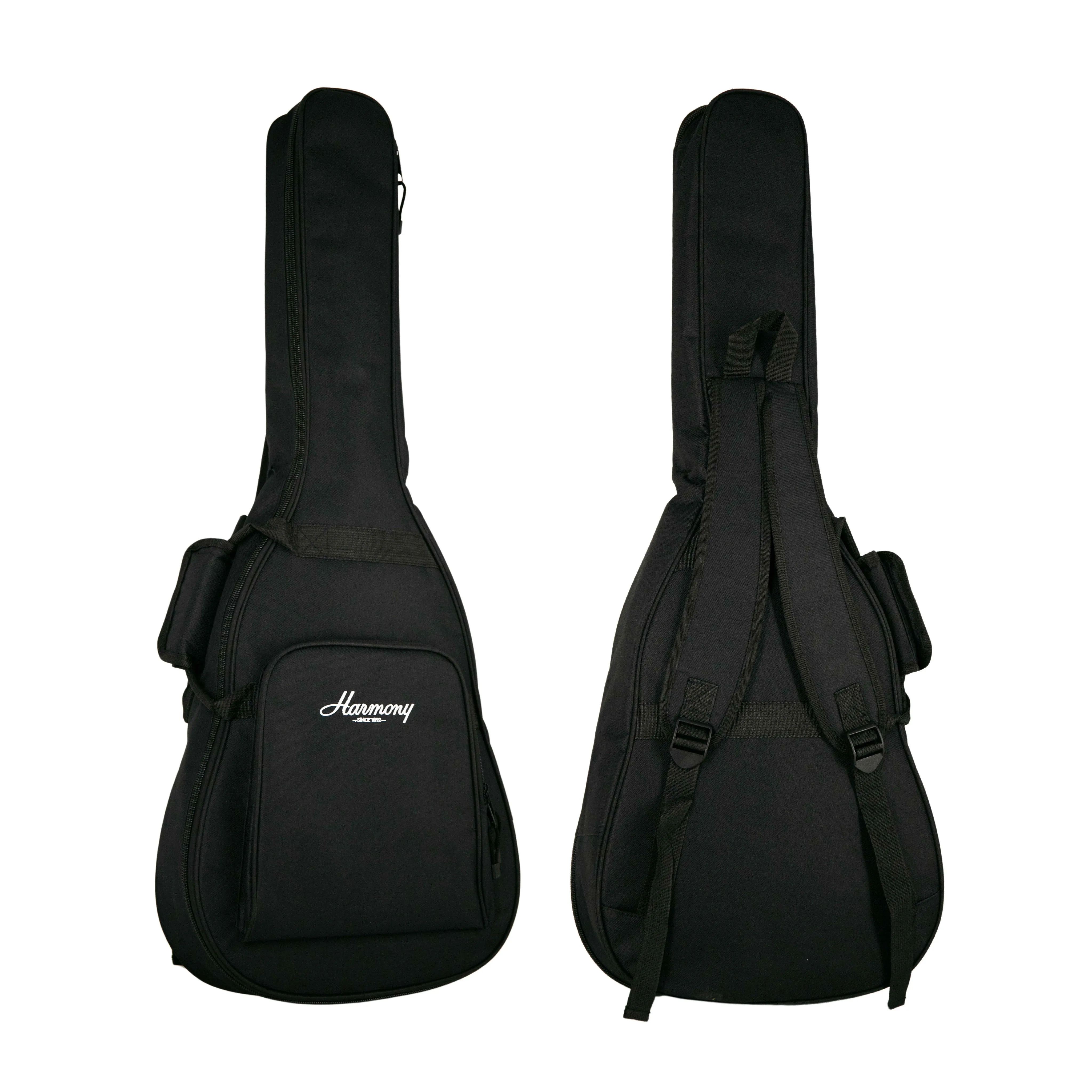 Harmony Foundation Series Terra Petite OM Acoustic Guitar w/Bag, Natural Satin
