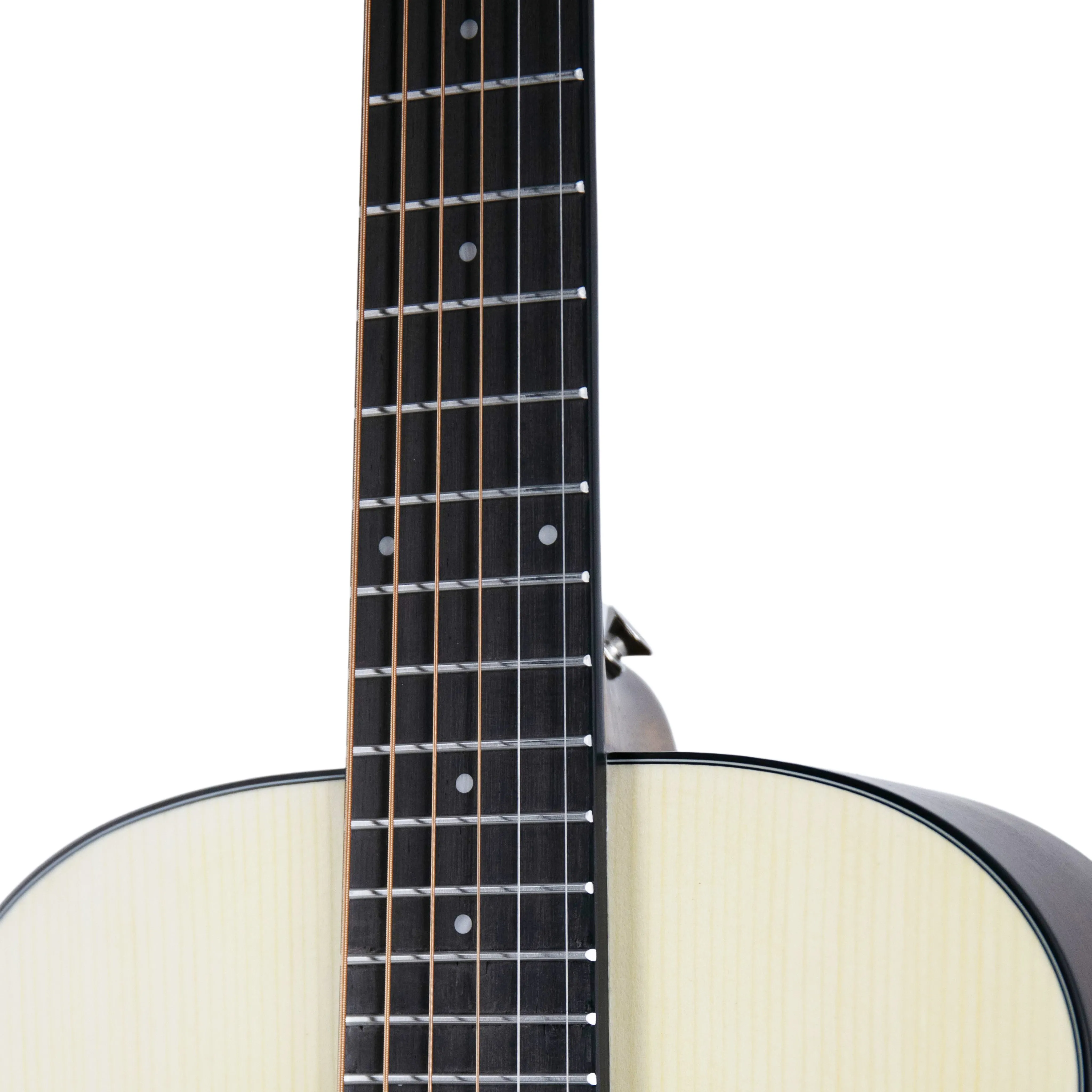 Harmony Foundation Series Terra Petite OM Acoustic Guitar w/Bag, Natural Satin