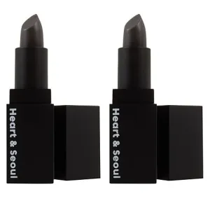 Heart & Seoul Black Rose Lipstick 2-pack