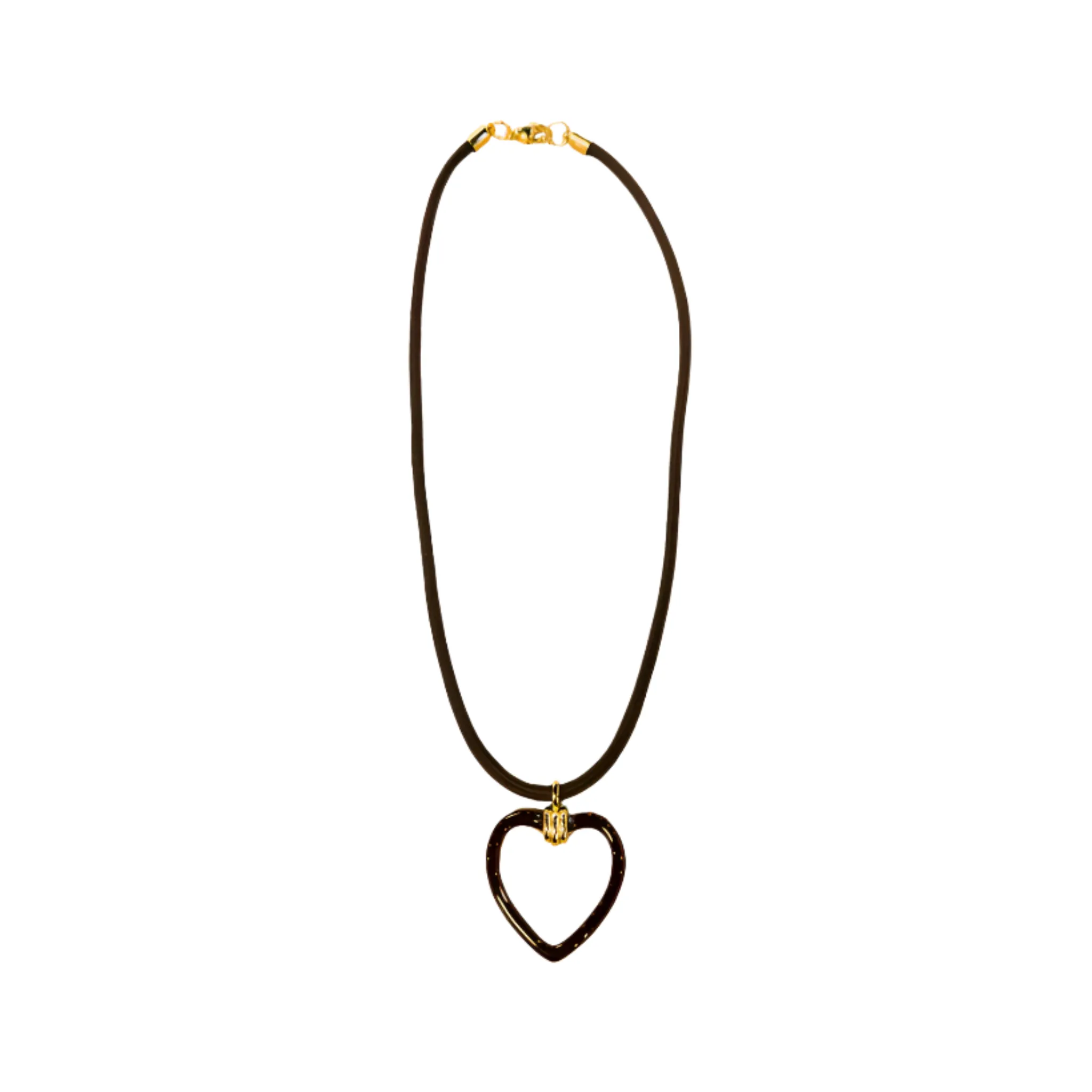 Heart on a String- Brown