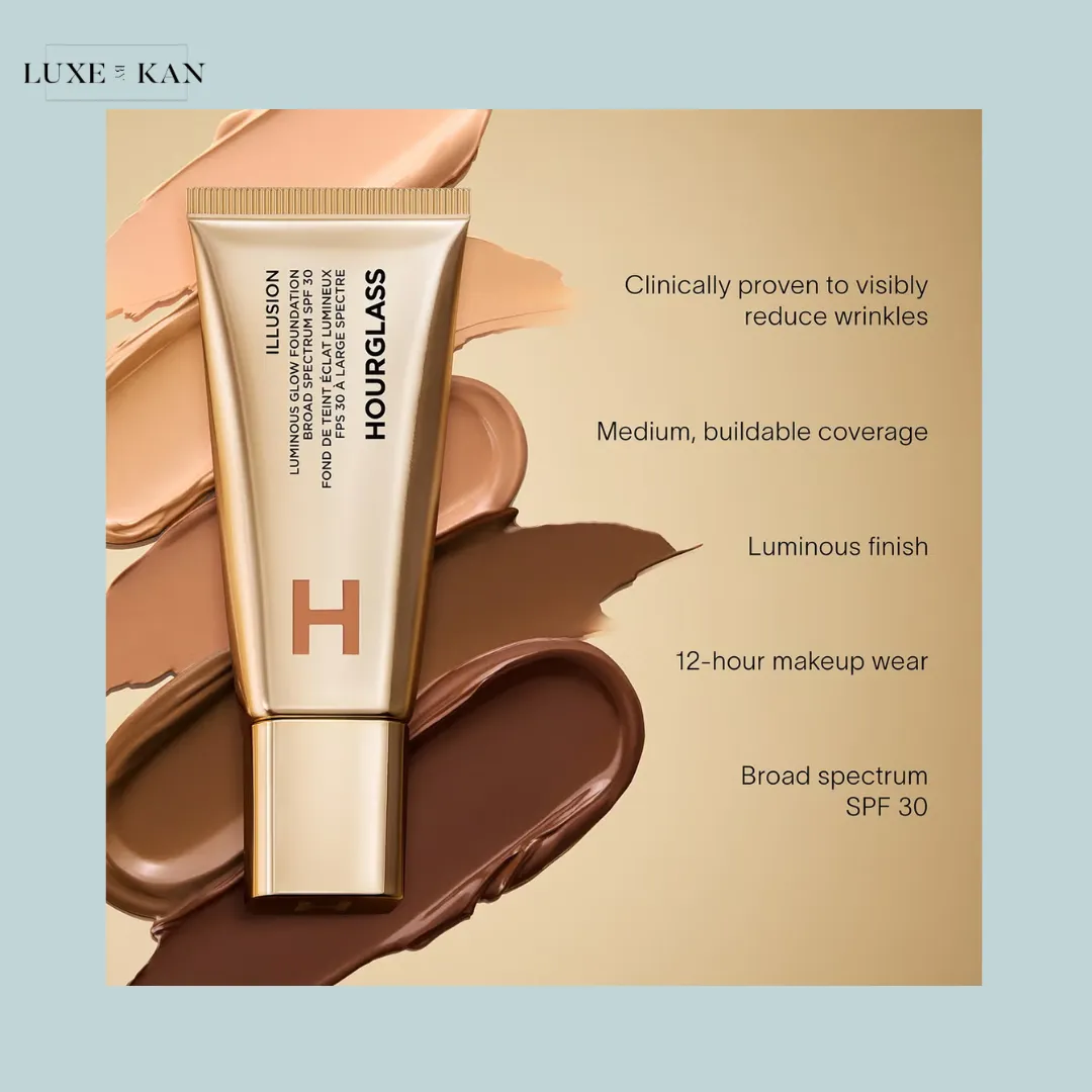 Hourglass Illusion Luminous Glow Foundation SPF 30 35ml (Various Shades)