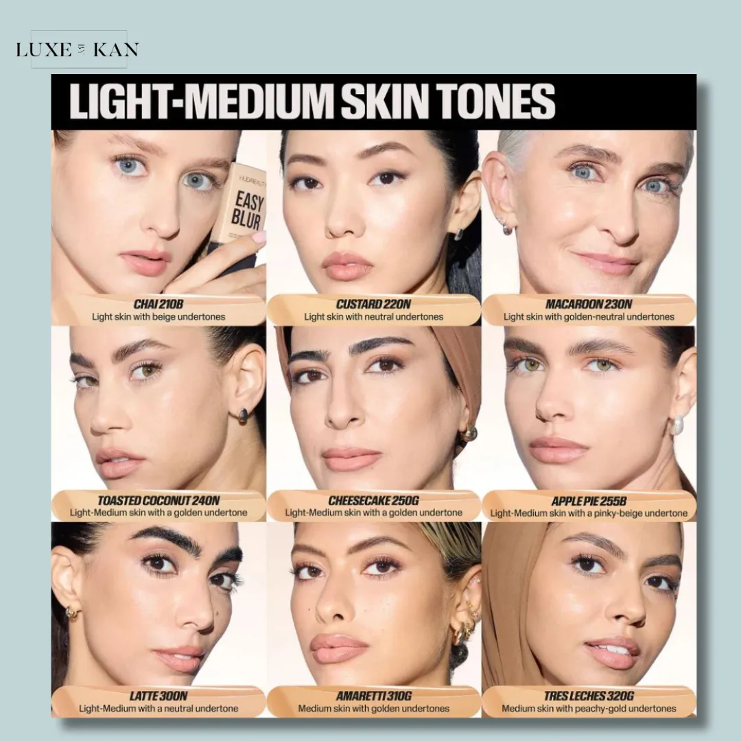 HUDA BEAUTY Easy Blur Foundation