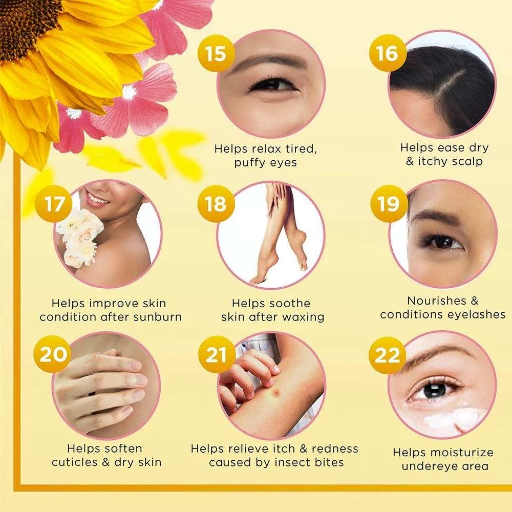 Human♡Nature Sunflower Beauty Oil Bloom
