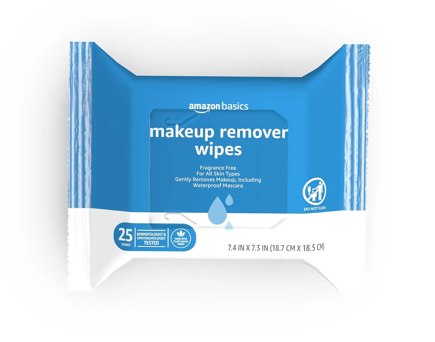 Hydrating Makeup Remover Wipes, 25 Wipes