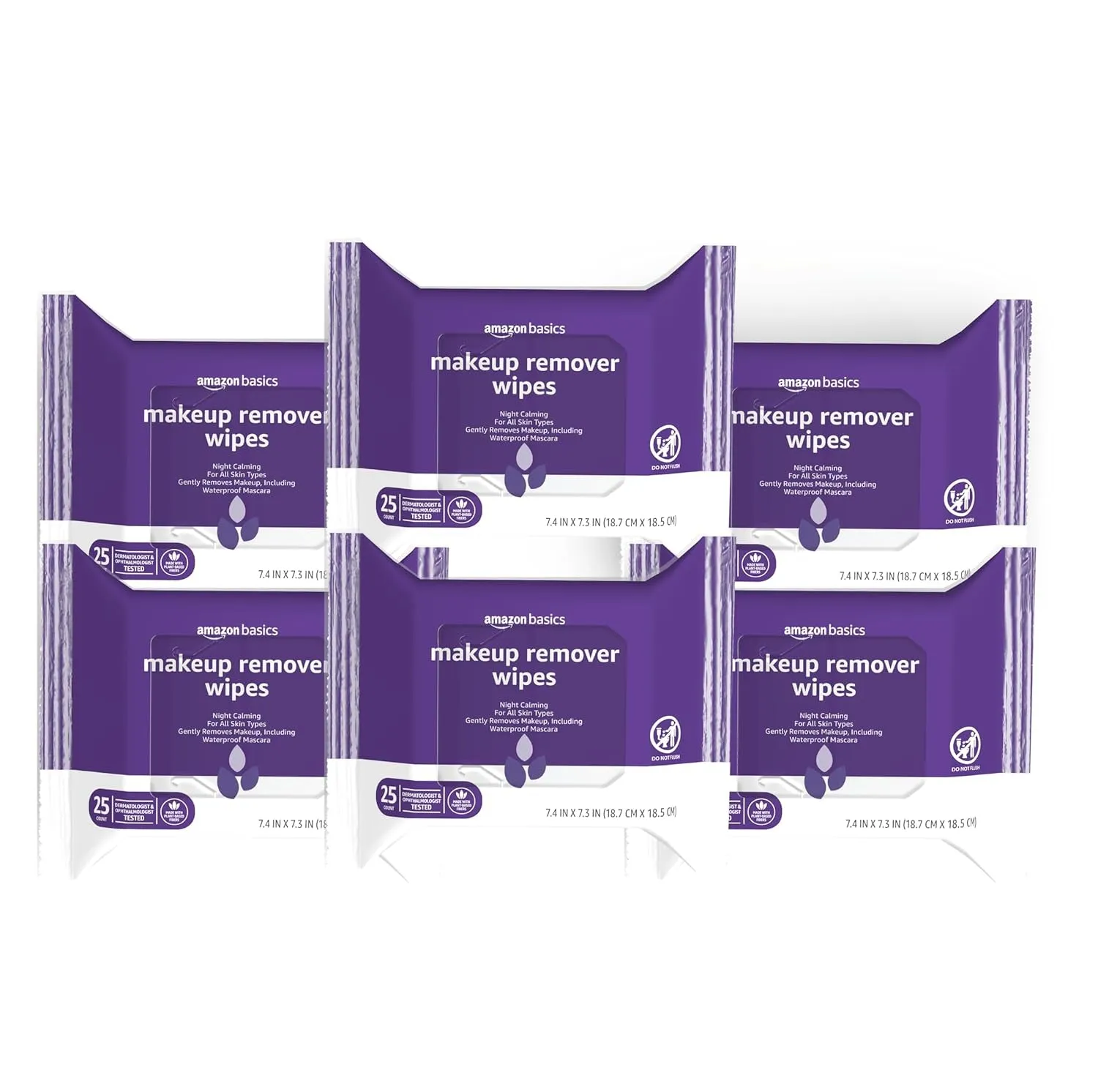 Hydrating Makeup Remover Wipes, 25 Wipes