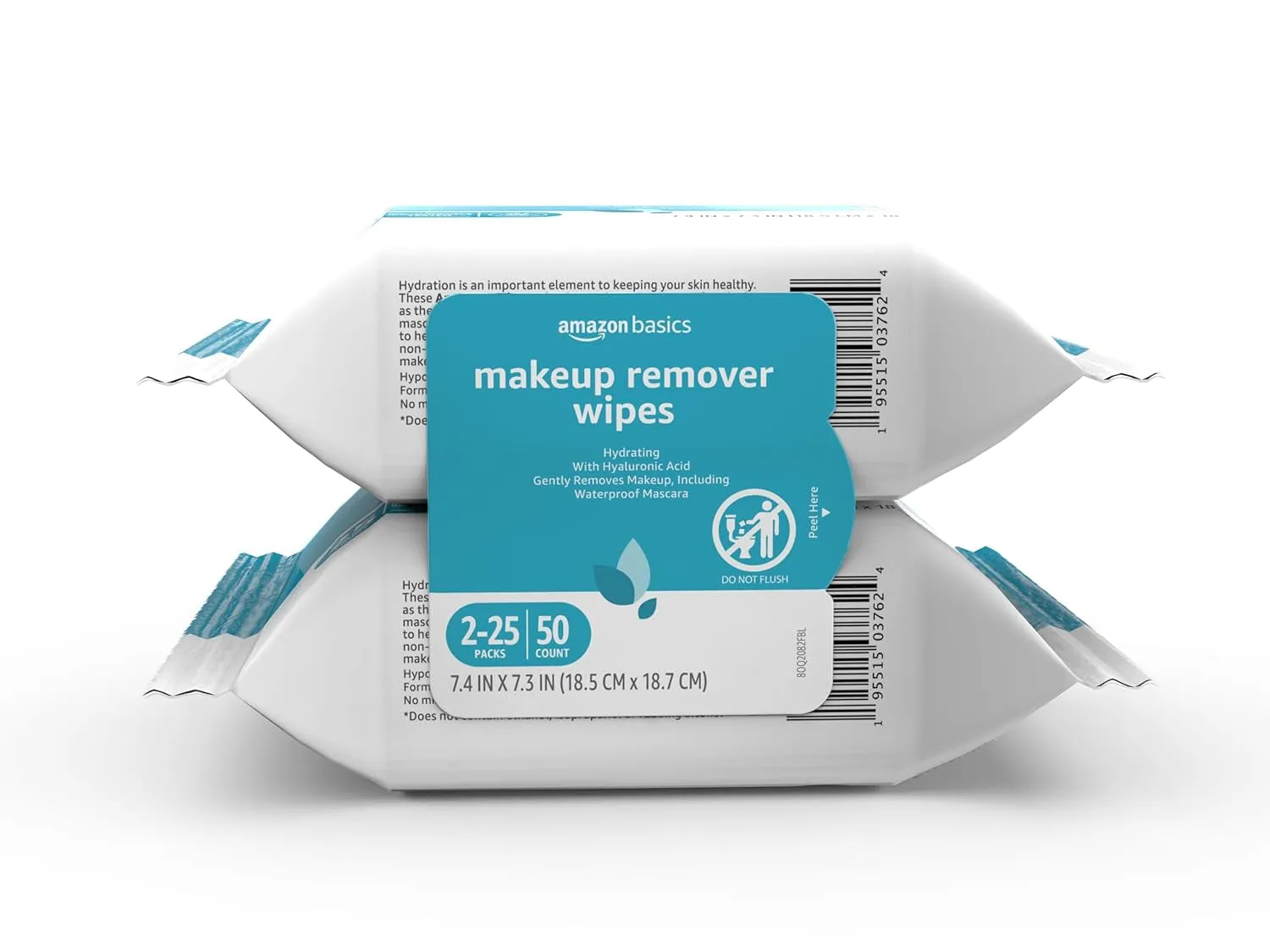 Hydrating Makeup Remover Wipes, 25 Wipes