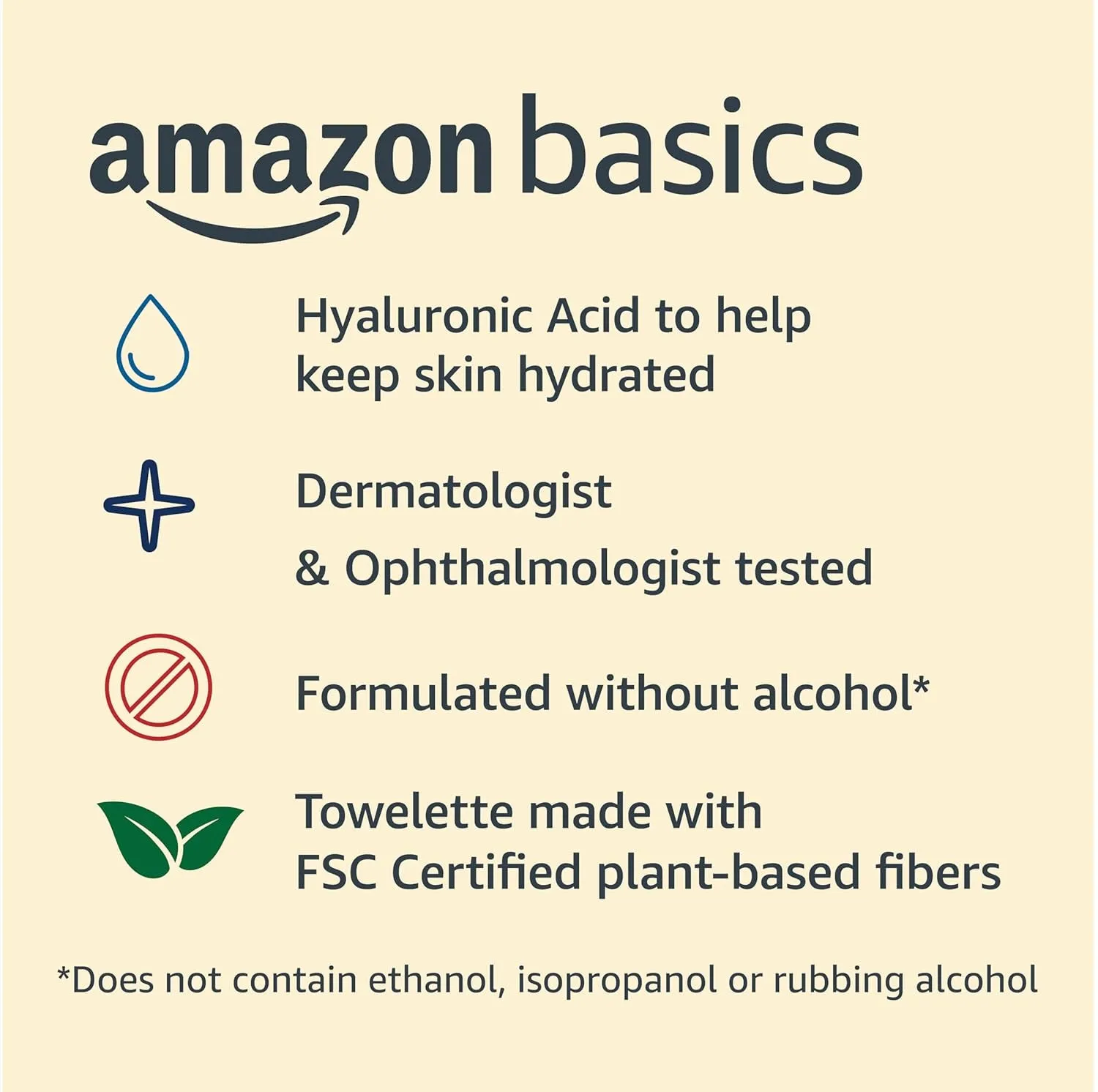 Hydrating Makeup Remover Wipes, 25 Wipes