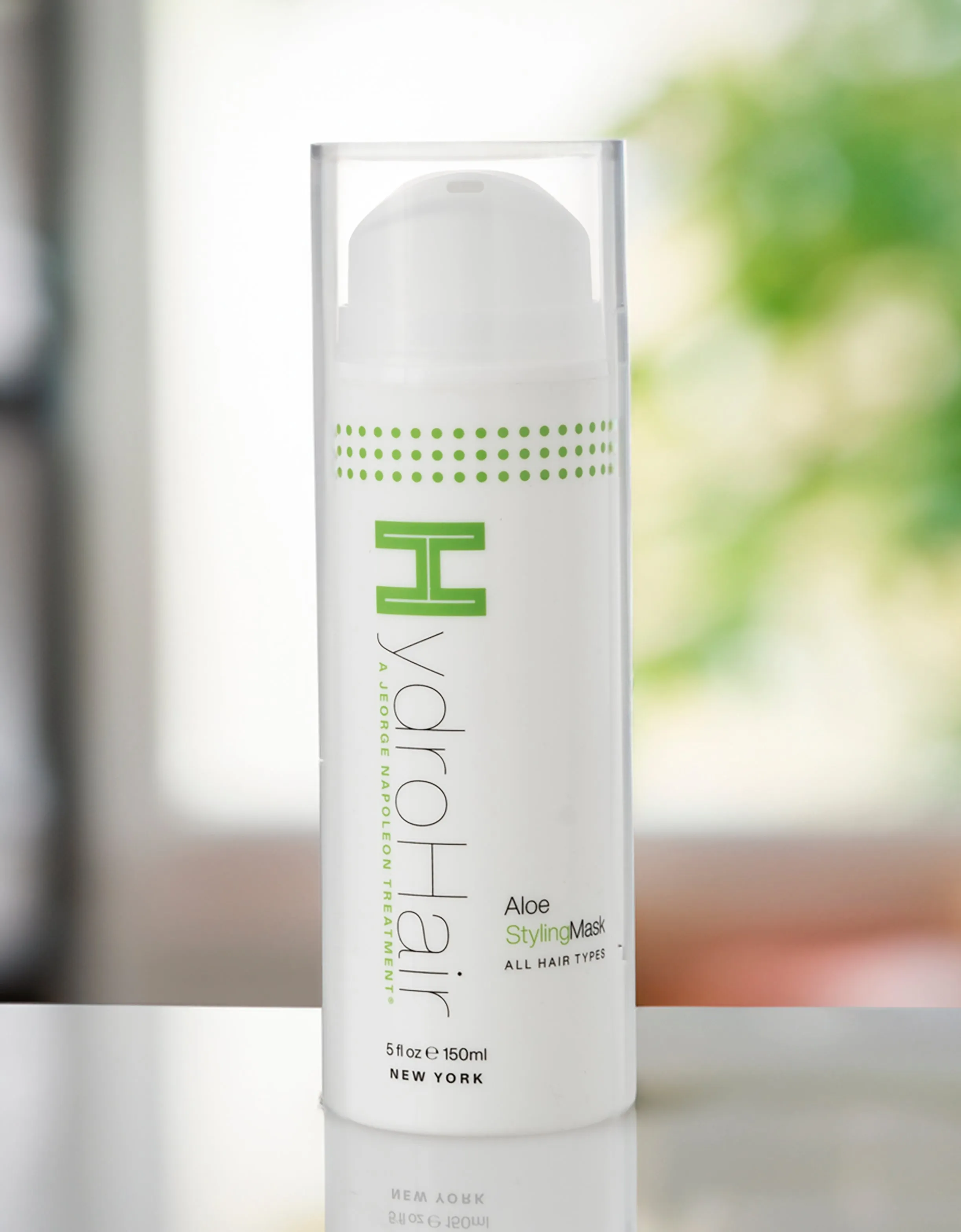 HydroHair Aloe Styling Mask |  Efficient, Organic and clean product: Textoriza,  repairs and hydrates dry, damaged hair. perfect for both blowouts and wash-and-go styles, Large 5 oz