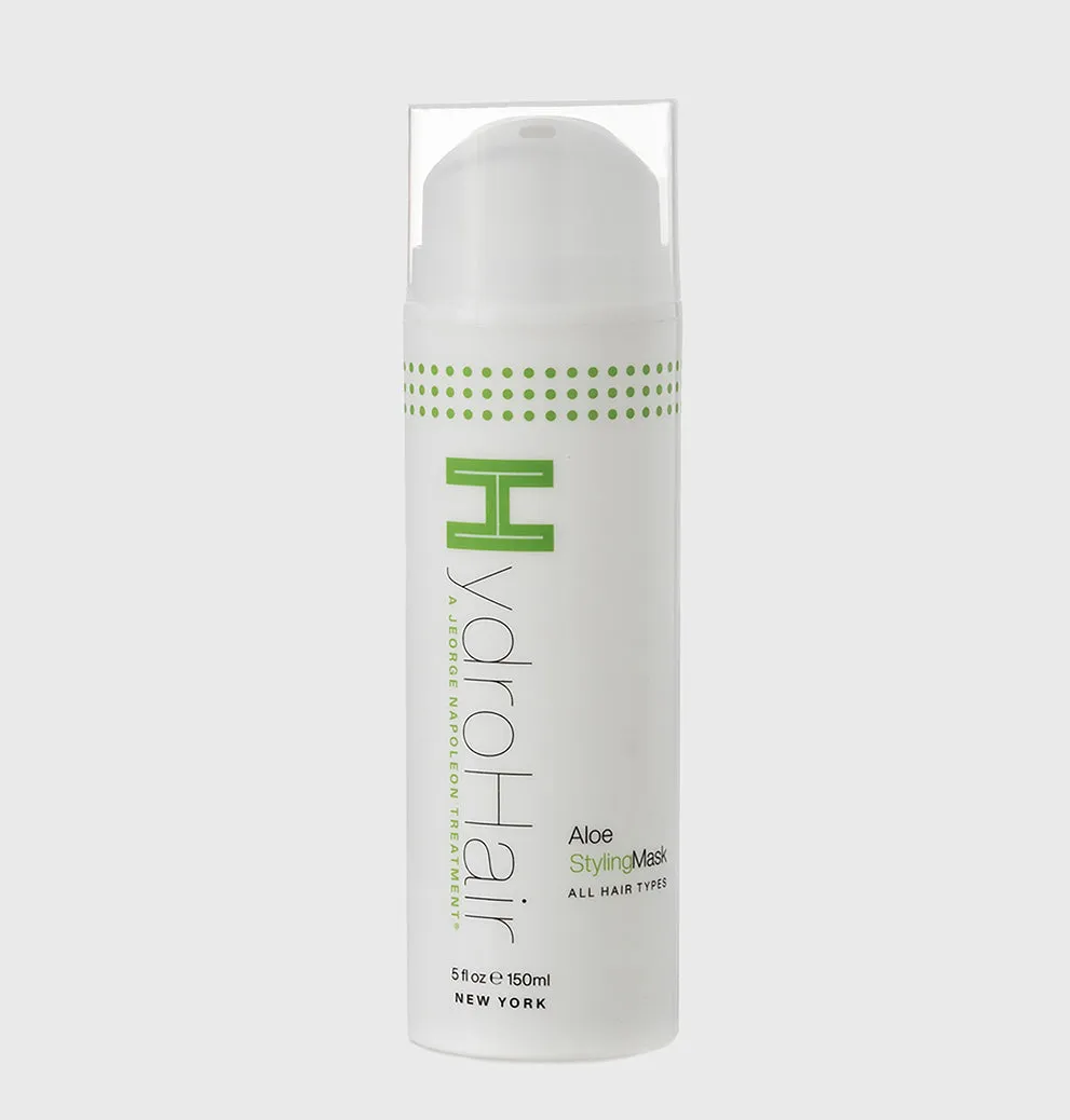 HydroHair Aloe Styling Mask |  Efficient, Organic and clean product: Textoriza,  repairs and hydrates dry, damaged hair. perfect for both blowouts and wash-and-go styles, Large 5 oz