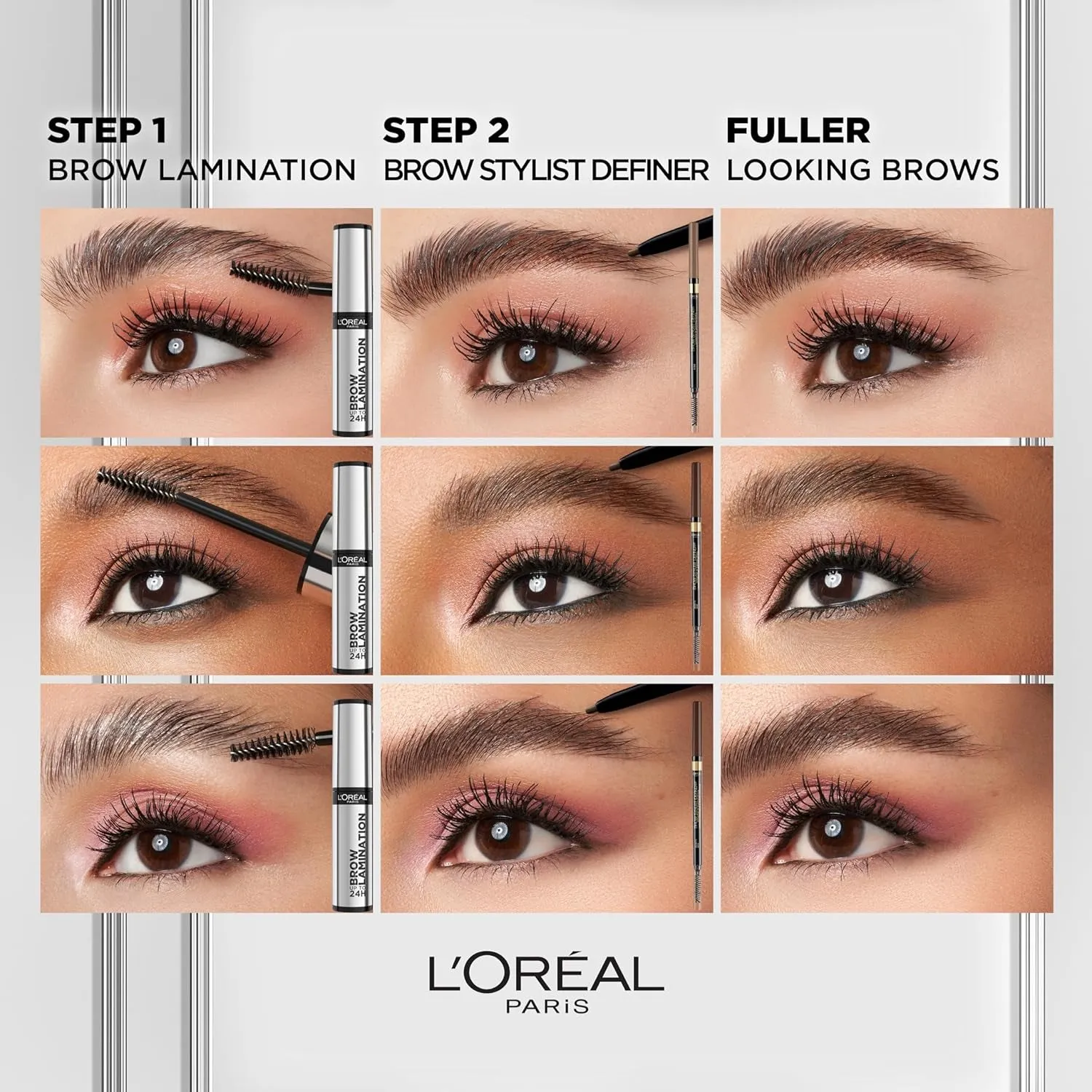 Infallible up to 24H Wear Brow Lamination, Water-Resistant Longwear Eyebrow Gel Make Up, Clear/Transparent, 0.16 Fl Oz
