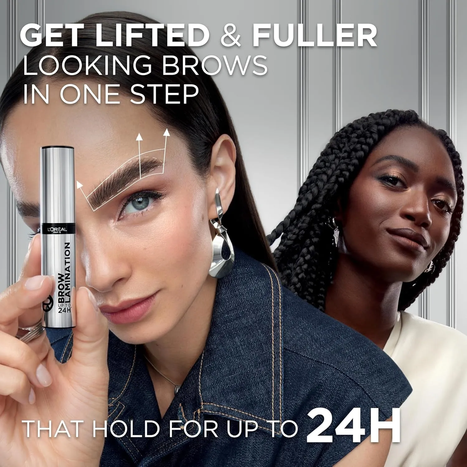 Infallible up to 24H Wear Brow Lamination, Water-Resistant Longwear Eyebrow Gel Make Up, Clear/Transparent, 0.16 Fl Oz