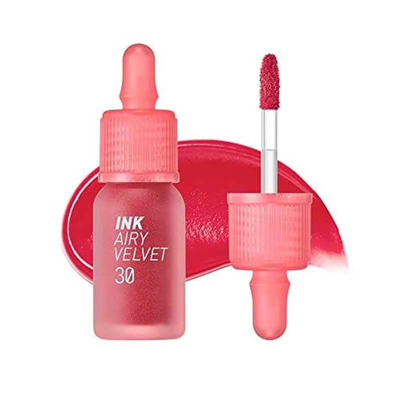 Ink the Velvet Lip Tint - High Pigment Color, Longwear, Weightless, Not Animal Tested, Gluten-Free, Paraben-Free, Valentine Day Gifts (017 ROSY NUDE)